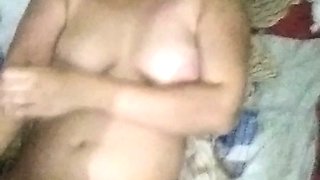 My elder daughter riding fat cock of my BF