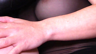 Tear up My Black Tights, I so Want You to Cum and Flow on My Fingers, and I'll Lick All the Juices of Your Pussy
