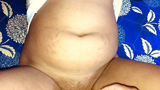 Desi Lady Was Lying Down Pretending to Sleep to Eat Her Man's Cock