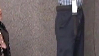Blonde MILF Rides Thick Cock in Gym