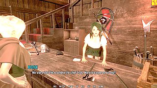 Big titted milf with purple hair goes on a wild space adventure in this animated hentai