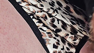 Fucking a Girl with a Tight Virgin Pussy, I Cum on Her Panties