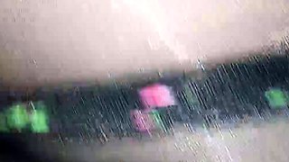 Horny brunette amateur with foot fetish sucks guys toe
