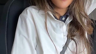 Spontaneously Decided to Have Some Fun in the Car