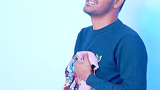 Sexy Bhabhi Caught Her Devar While He Was Masturbating with Her Bra