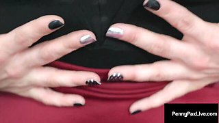 Penny Pax and Violet Monroe's natural tits trailer by Penny Pax Live