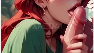 Ruiva Senta Na Rola (video Gerado Por Ia