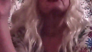 Cheryl's Smoke Break Thinking About Your Cock