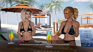 Shared Desires: Sexy Hotwives Topless on the Beach - Episode 2