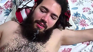 Milk From My Boobs on the Beard of My Neighbor