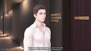 Animation MILF Gives the Newcomer Guy a Gentle, Passionate Hotel Welcome