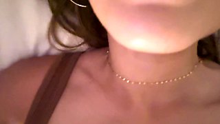 Awesome Teen With Big Boobs Dildo Masturbation