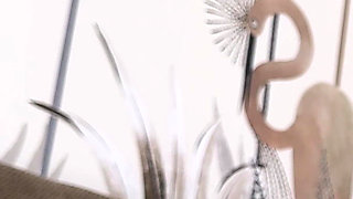 Bored CFNM Handjob Sparks Unintended Cum on Her Soft Hands - College Girl Skirt, Lace Panties, and Mesmerizing Multi-angle Views