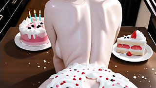 Hentai anime - Moving my ass on my husband's friend's cock