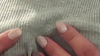 Toothbrush Play with Nipples and Clit Makes Me Big Orgasm