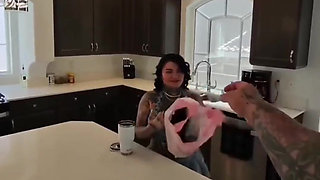 Stepbro Gives His Stepsister an Unusual Gift. Compilation
