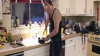 Big Titted Brunette MILF Spreads Her Dripping Hairy Pussy