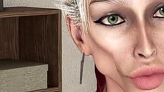70 Yo Granny with Implants Is Super Sexy