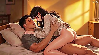 In AI-Joes Steamy Hentai Stepsister Fantasy, Public Nudity Leads to Intense Step