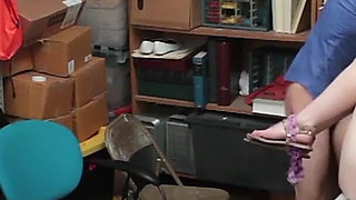 Bonnie Grey and Maya Bijou Make a Deal with the Security Officer