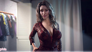 A Wife and Stepmother Real Fucking Too Horny Sophia Gave Her Lustful Body to Dyl's Big Dick