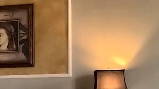 An awesome blond woman with big boobs part1