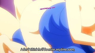 Hentai hubby makes new wife squirt hard all over hotel bed