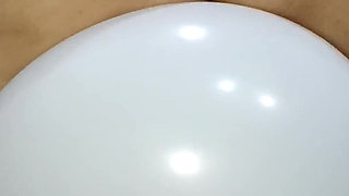 Using My Big Butt and My Ass to Bounce off Some Balloons and Pop Them