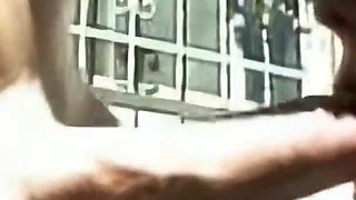 Deepthroat Gagging on Throbbing Cock Poolside