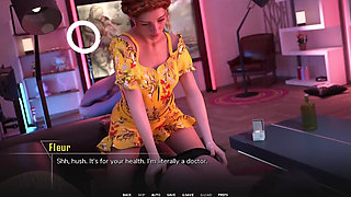 Taboo University - Red Head College Girl Massages Me and Gives Me a Warm Handjob