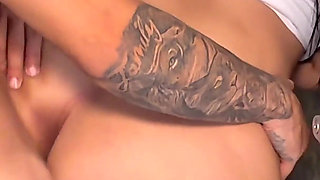 Busty Latina Maid Has Passionate Sex with Her Boss to Get a Raise - Savannah Watson