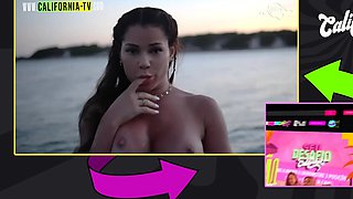 Famous Brazilian actress caught masturbating on the beach