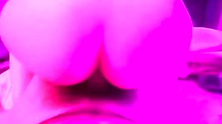 Chinese Stripper Rides Yummy Jimmy Reverse Cowgirl Style Until He Cums in Her Loose Pussy