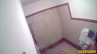 Alexis Crystal - Horny European Babe Gets Fucked In The Shower