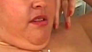 Mature Blonde MILF Takes Doctor's Thick Dildo Deep