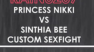 Rain0207 Princess Nikki Vs Sinthia Bee Custom Sexfight