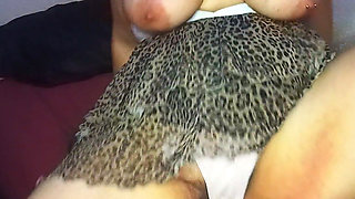 Chubby Girl Cumming with Dildo