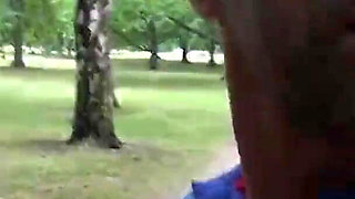 Mia De Berg gets her pussy fucked and fingered outdoor by big cock