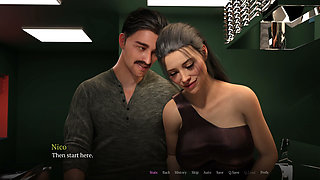 The Adored Marriage - Chapter 3a: the Slutty Wife Gets Horny, so Her Cuckold Husband Takes Her to the New Bull for a Threesome