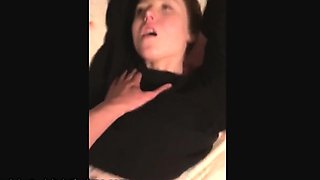 blowjob 18 year old redhead feels the dick inside her while