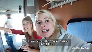 Luring puss's babe scene