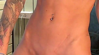 Sensual Cowgirl Fuck with Double Cum on Sandy's Pussy