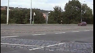 Watch This Bebe From Germany Pee in a Public Space
