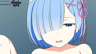 Re Zero Rem POV Missionary Anime Hentai
