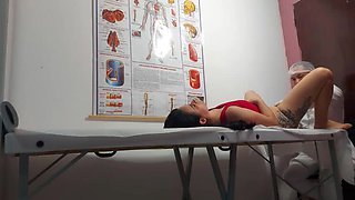 Jennifer Pimenta Medical Exam - Rough Doctor Fingers Ass & Fucks Tight Pussy