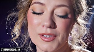 Blonde River Lynn Turns Her Naughty Bar Pickup Fantasy Into Reality by Mounting Alex Legends Thick