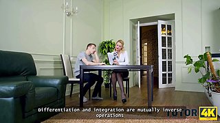 Teenie russian teachers learn how to make you jizz. tutor4k