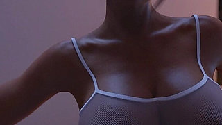 My Pleasure 41 - Cassandra Changes Dress in Front of Julian and Natasha Invites Him at Night