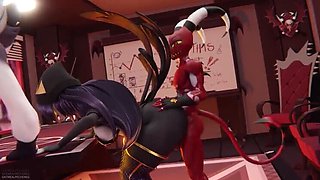 HelluvaGooners Part 2 - Hot Anime Hentai Sex with Big Ass Creampie
