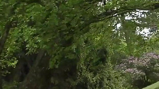 Walk in park and milking breast